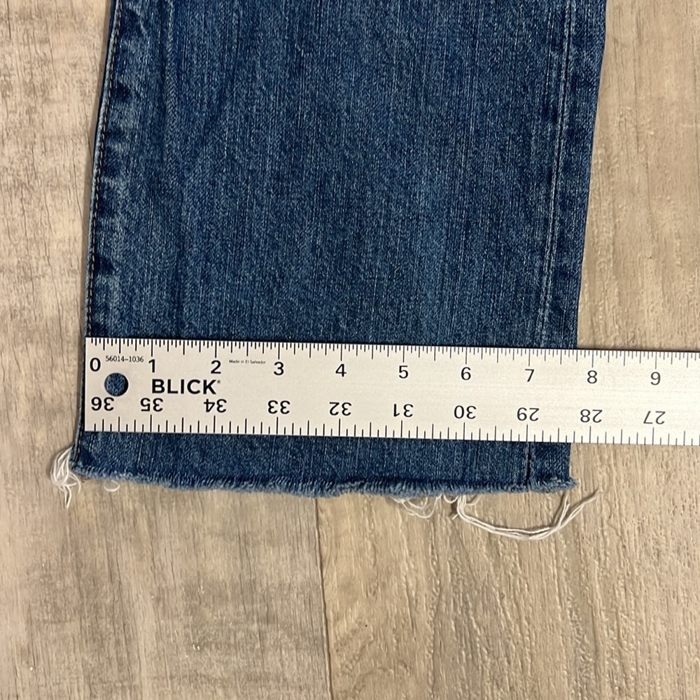 Madewell Rigid Straight High Rise Cropped Jeans - Picture 14 of 15